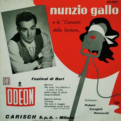 Nunzio Gallo e le &quot;Canzoni Della Fortuna&quot; (Festival Di Bari )_poster_image