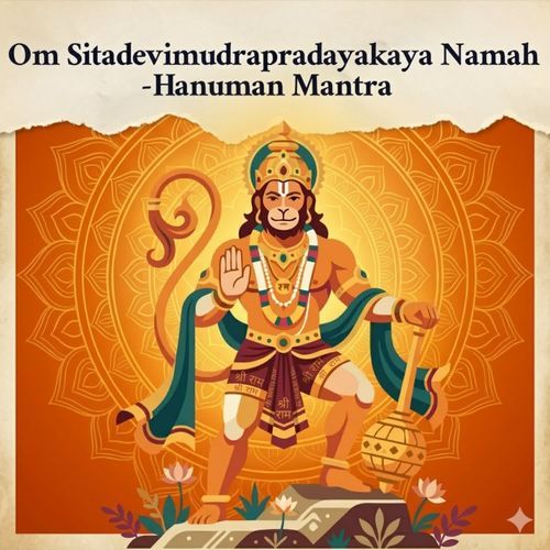 Om Sitadevimudrapradayakaya Namah - Hanuman Mantra
