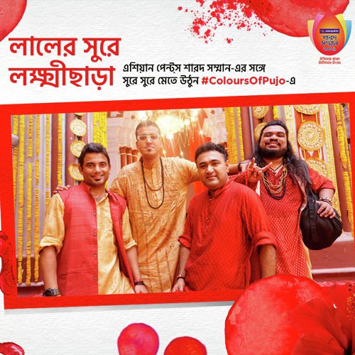 Asian Paints Colours of Pujo - Red Song