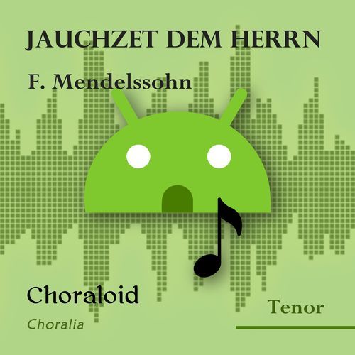 Jauchzet dem Herrn: Tenor II (Voice with metronome) cover art