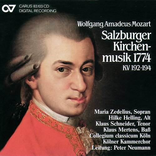 Wolfgang Amadeus Mozart: Salzburger Kirchenmusik 1774_poster_image