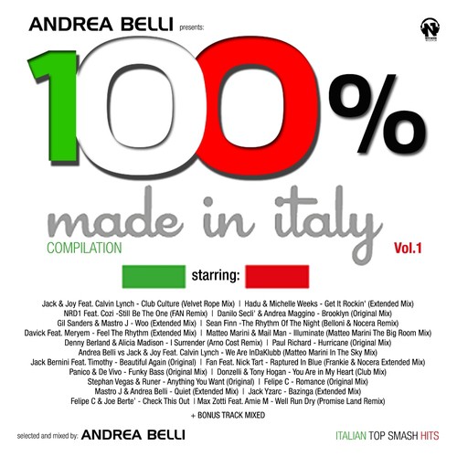 Andrea Belli Presents: 100% Made in Italy Compilation, Vol. 1 (Italian Top Smash Hits)