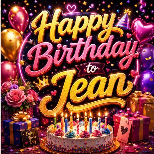 Happy Birthday To Jean