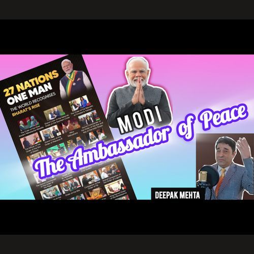 Modi The Ambassador Of Peace