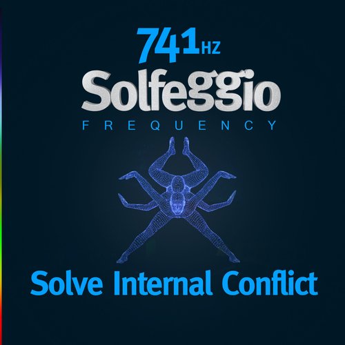 741 Hz Solfeggio Frequency - Solve Internal Conflict_poster_image