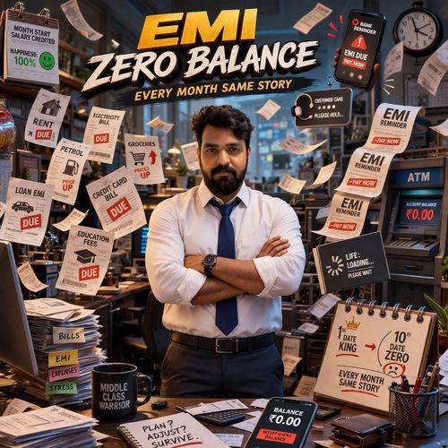 Emi Zero Balance - Every Month Same Story - Telugu