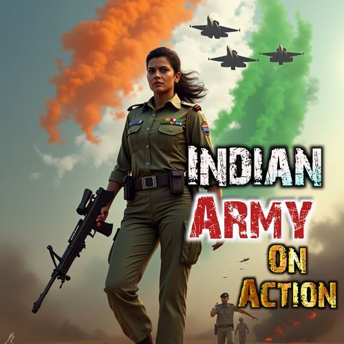Indian Army On Action