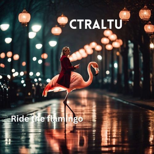 Ride the flamingo