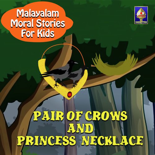 Pair Of Crows And Princess Necklace