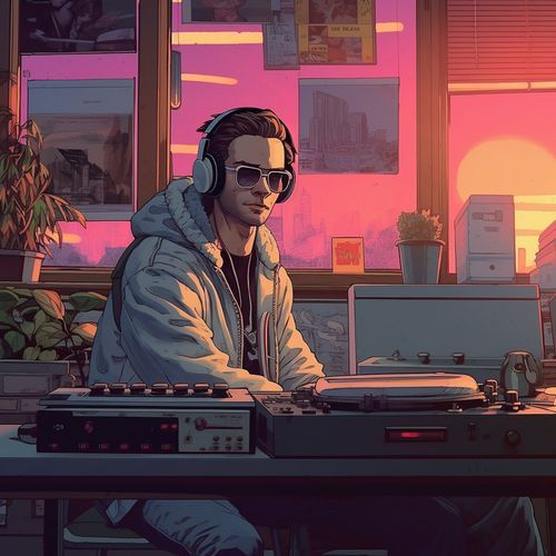Neon Sunset (Lofi) cover art