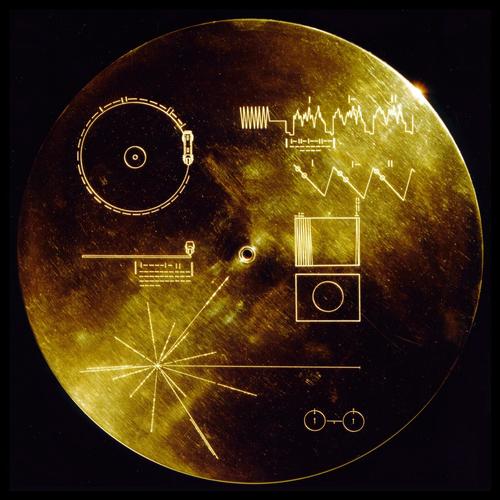 The Golden Record. Greetings and Sounds of the Earth.