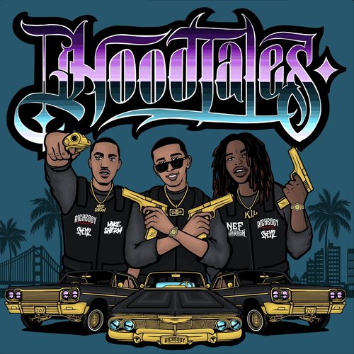 Hoodtales (feat. Mike Sherm & Nef the Pharaoh)_poster_image