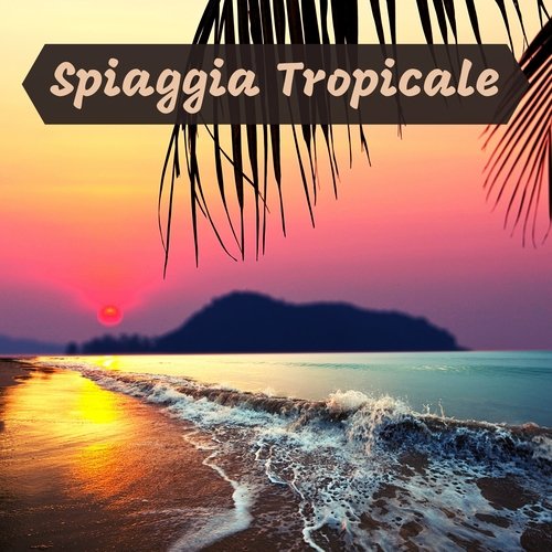 Spiaggia tropicale - onde dell'oceano per rilassarsi, meditare, dormire, studiare