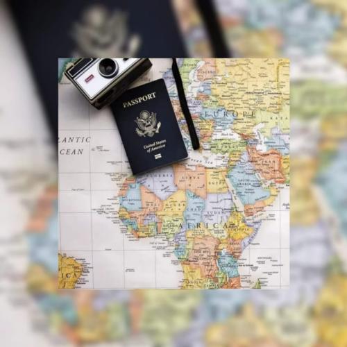 Passport cover art