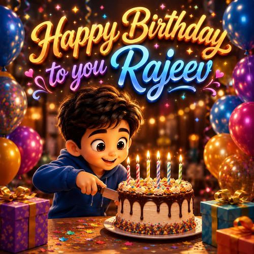 Happy Birthday To You Rajeev