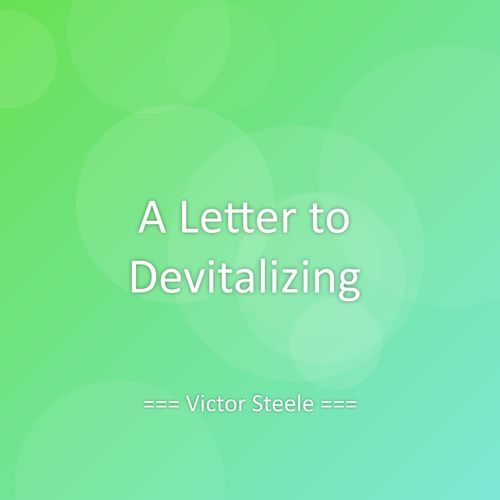 A Letter to Devitalizing cover art