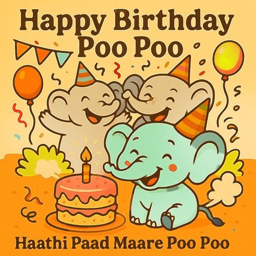 Happy Birthday Poo Poo, Haathi Paad Maare Poo Poo