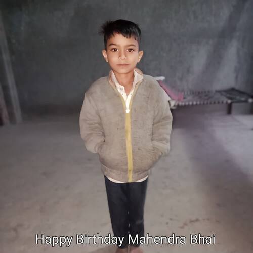 Happy Birthday Mahendra Bhai