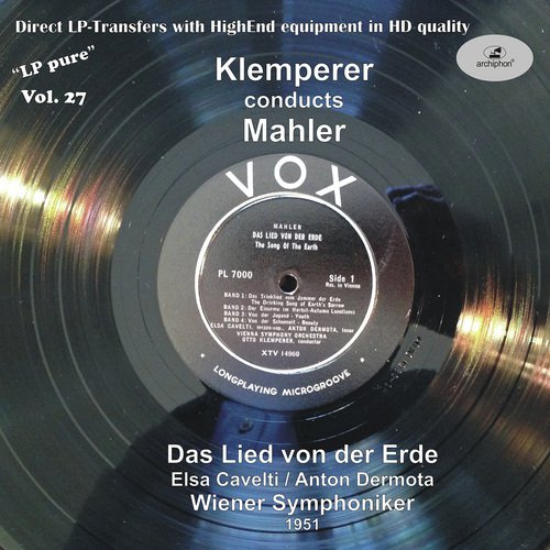 LP Pure, Vol. 27: Klemperer Conducts Mahler_poster_image