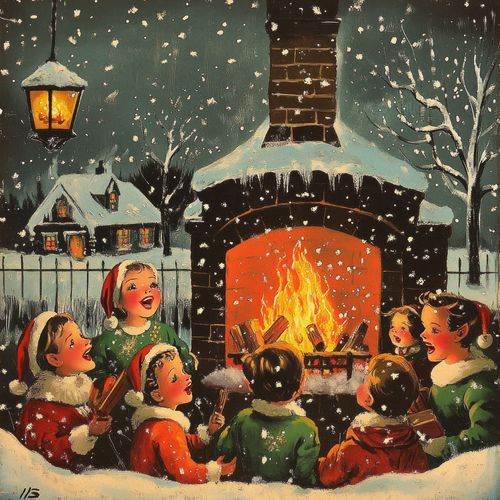 Noel by the Fire: Soothing Sounds_poster_image