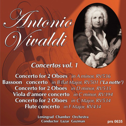 Vivaldi: Concerto for 2 Oboes in D Minor, RV535