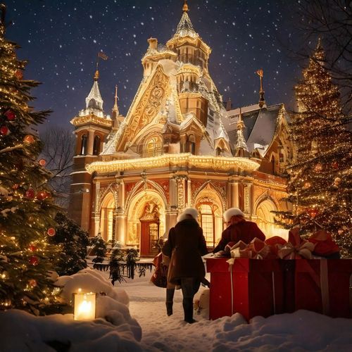 Warm Nights, Bright Lights: Christmas Tunes_poster_image