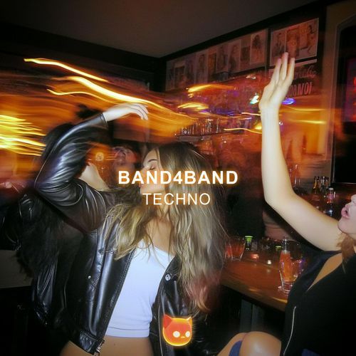 BAND4BAND (Techno Mix, Sped Up) cover art