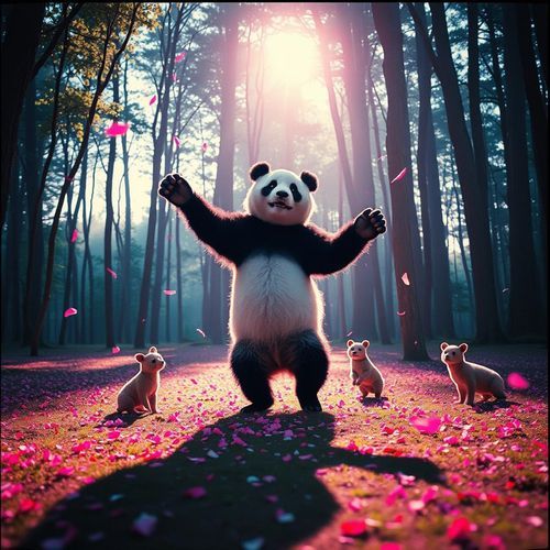 Panda Dançarino cover art