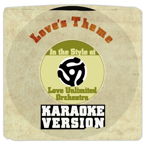 Love's Theme (In the Style of Love Unlimited Orchestra) [Karaoke Version] cover art
