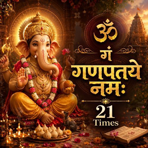 Om Gan Ganapataye Namaha 21 Times