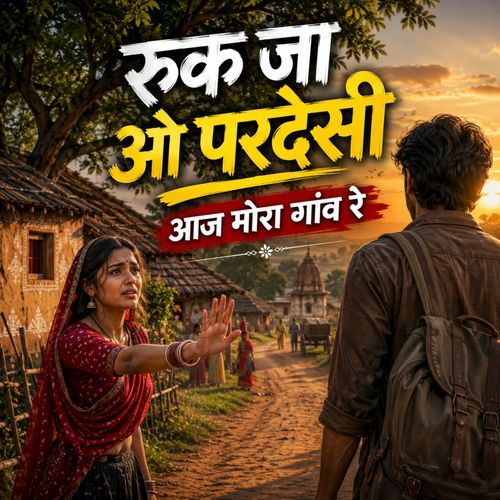 रुक जा ओ परदेसी आज मोरा गांव रे
