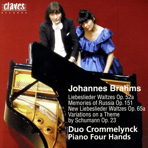 Brahms: Complete Original Works for Piano 4 Hands, Vol. 2