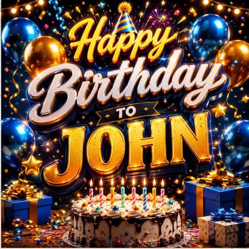 Happy Birthday To John