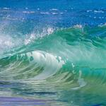 Soothing Waves Crashing on a Beach