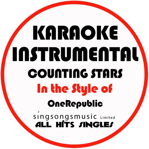 Counting Stars (In the Style of Onerepublic) [Karaoke Instrumental Version] - Single_poster_image