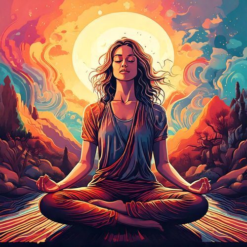 Lofi Yoga Harmonies: Flowing Melodic Patterns