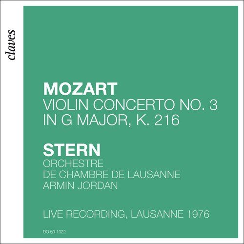 Violin Concerto No. 3 in G Major, K.216: I. Allegro
