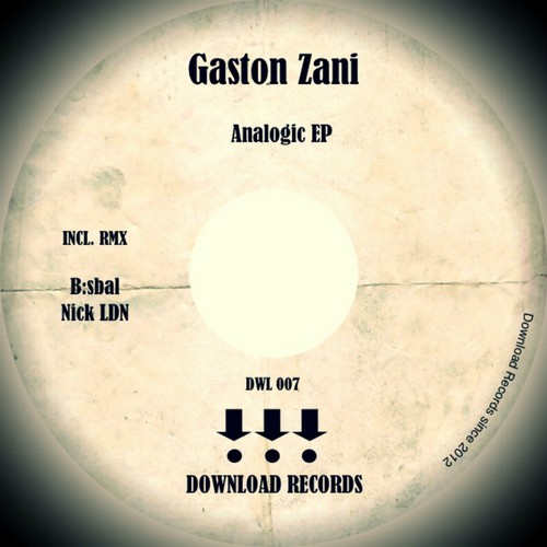 Gaston Zani-Analogic EP_poster_image