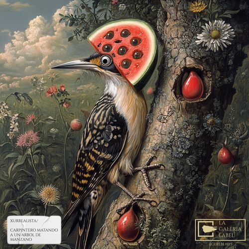 Carpintero Matando a un Árbol de manzano cover art