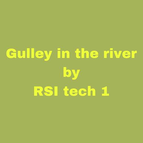Gulley in the River