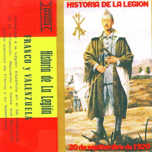 Historia de la Legión, Francisco Franco y Valenzuela, Testamento de Franco