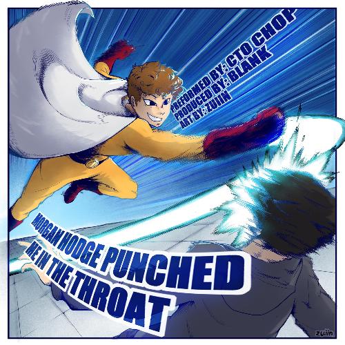 Morgan Hodge punched me in the throat cover art