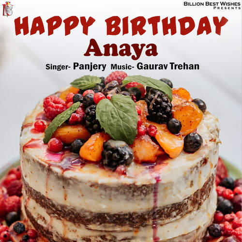 Happy Birthday Anaya