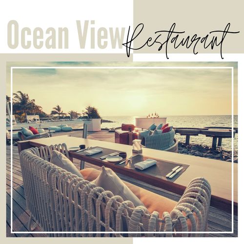 Ocean View Restaurant: Relaxing Piano Music, Ocean Waves, Nature Sounds, New Age Background Music