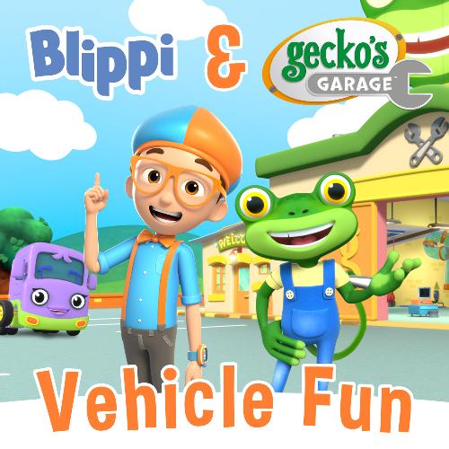 Blippi & Gecko's Garage Vehicle Fun_poster_image