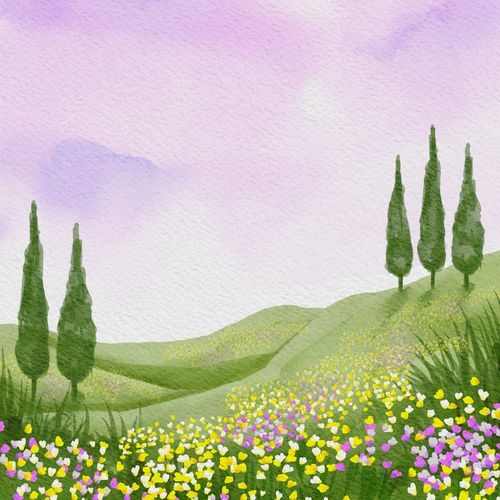 flores amarillas cover art