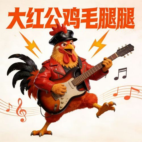 大红公鸡毛腿腿 (Remix)
