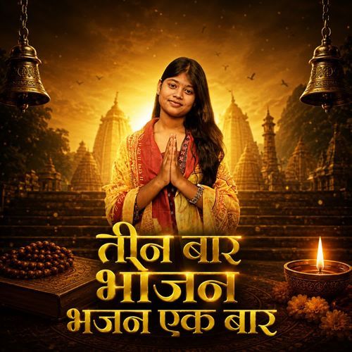 Teen Bar Bhojan Bhajan Ek Bar