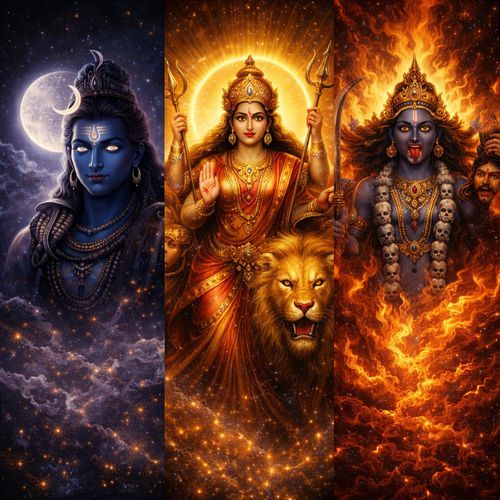 Tridevi Tridev Shakti Calling Mantra