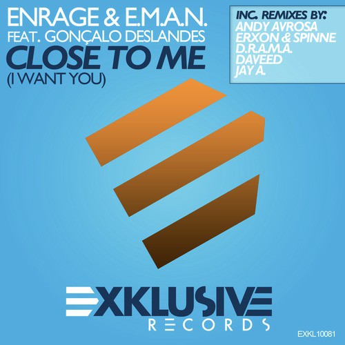 Close To Me (I Want You) (erXon & Spinne Remix) cover art